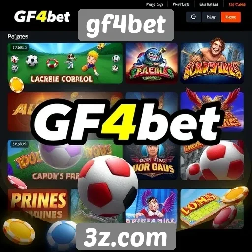 variedade de jogos disponíveis em gf4bet